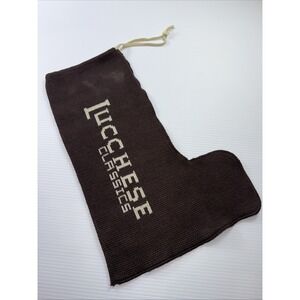 Single Vintage Brown Knit Lucchese Classics Boot Storage Bag